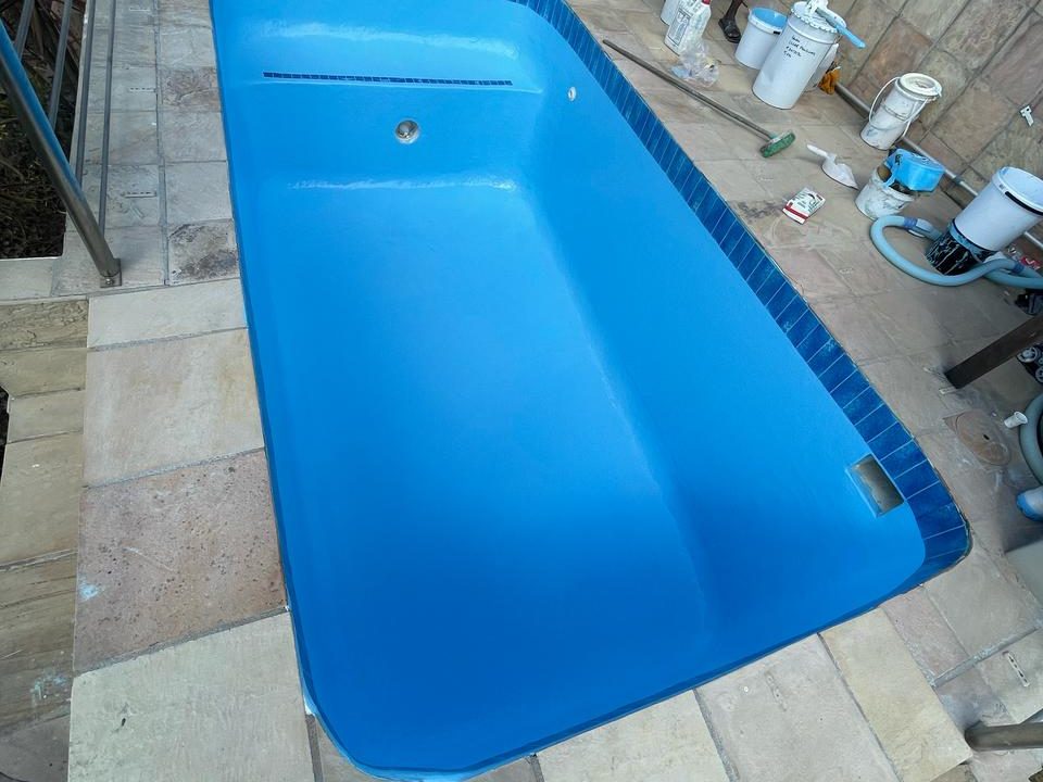 Fibreglass pool relining in Kleinbron Kraaifontein by Pools Reno – durable, low-maintenance resurfacing for Cape Town pools