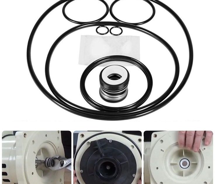 Pool pump gasket, shaft seal, and O-ring rebuild kit for swimming pool pump repairs in Cape Town