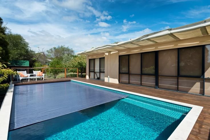 High-quality safety pool cover installation for residential swimming pool in Cape Town, South Africa