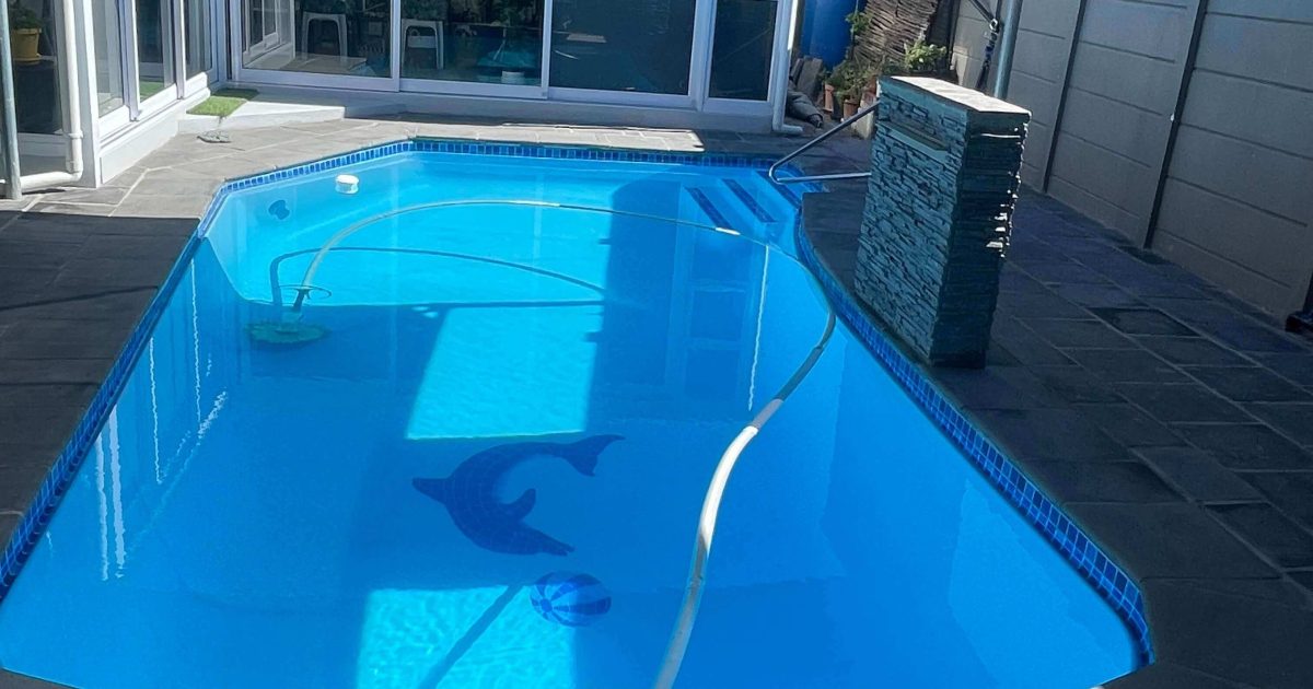 “Well-maintained swimming pool with blue water in Cape Town”