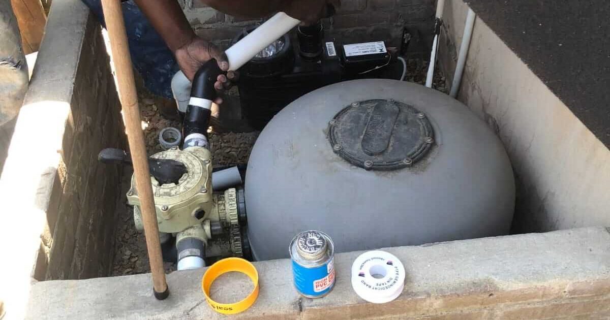 Pool pump repair by expert technician in Kraaifontein