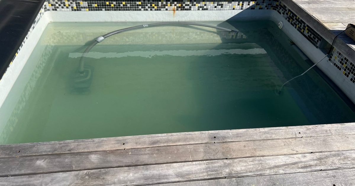 Pool with hard water Cape Town