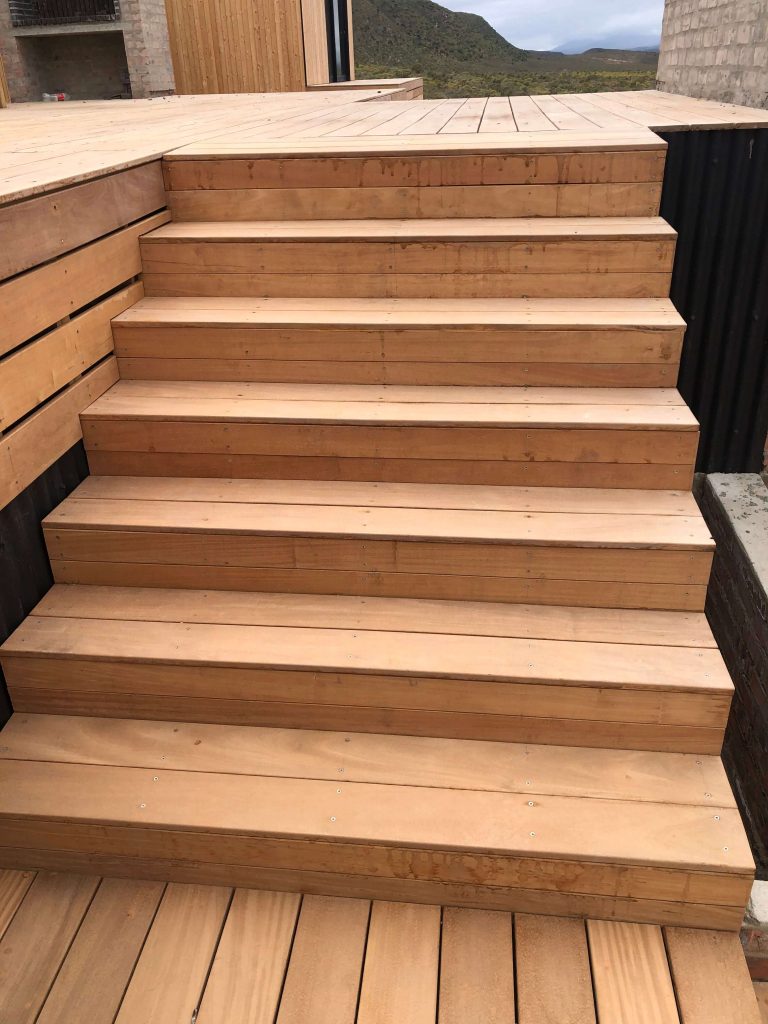 Custom outdoor carpentry in South Africa