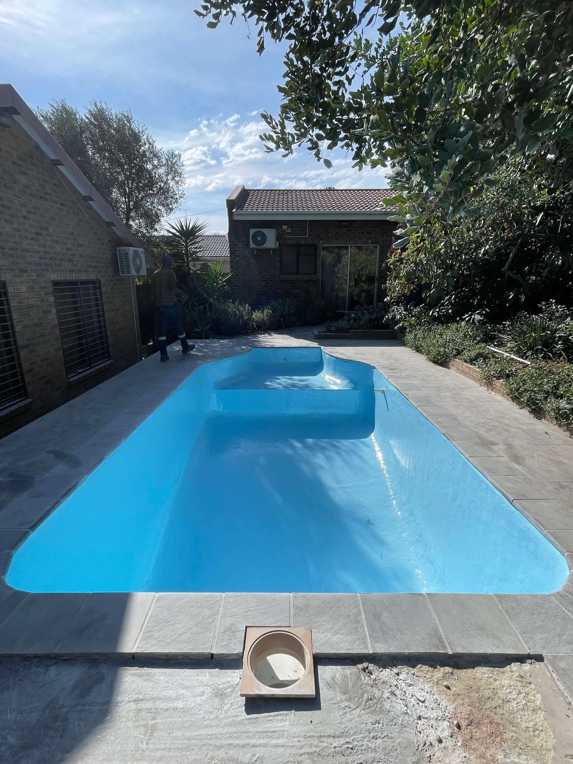 Renovated swimming pool in Wellington after fibreglass relining by Pools Reno