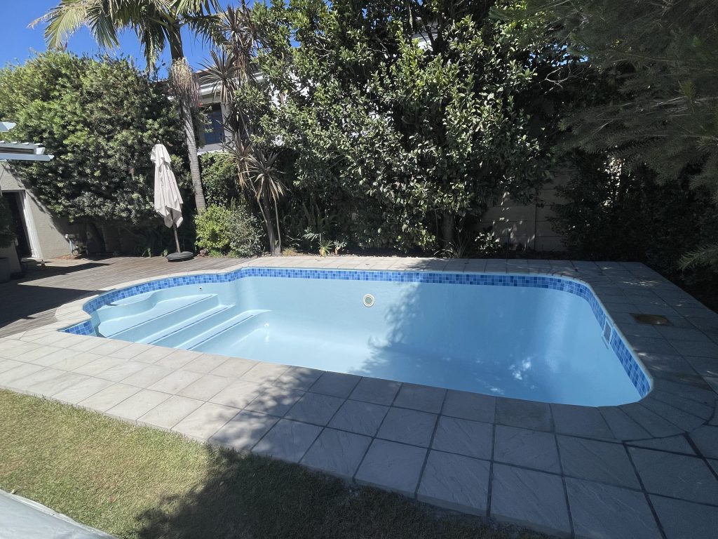 Newly Relined Fibreglass Pool – Modern Swimming Pool Upgrade