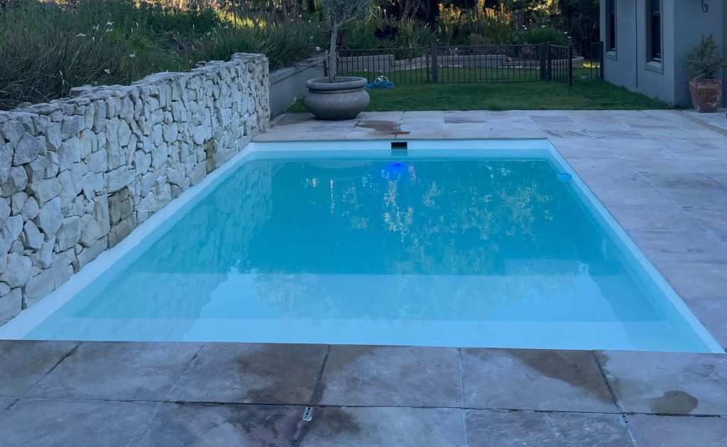 fibreglass pool resurfacing before and after Cape Town