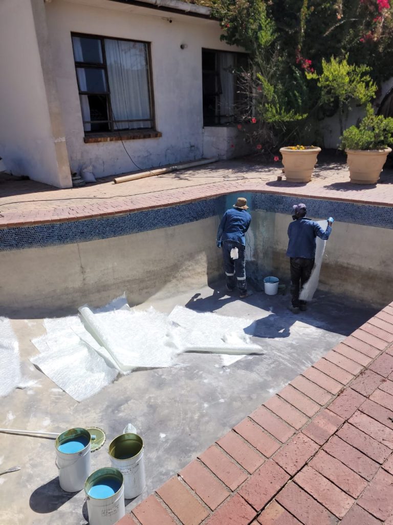 Marbelite pool fibreglass relining Cape Town
